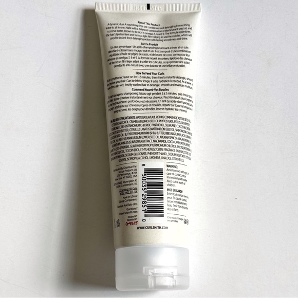 NEW CURLSMITH Frizz Control Duo Conditioner 8 fl.oz - Picture 2 of 3